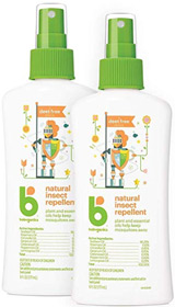 REPEL Mosquito Repellent two pump bottles of babyganics insect and mosquito repellent for kids