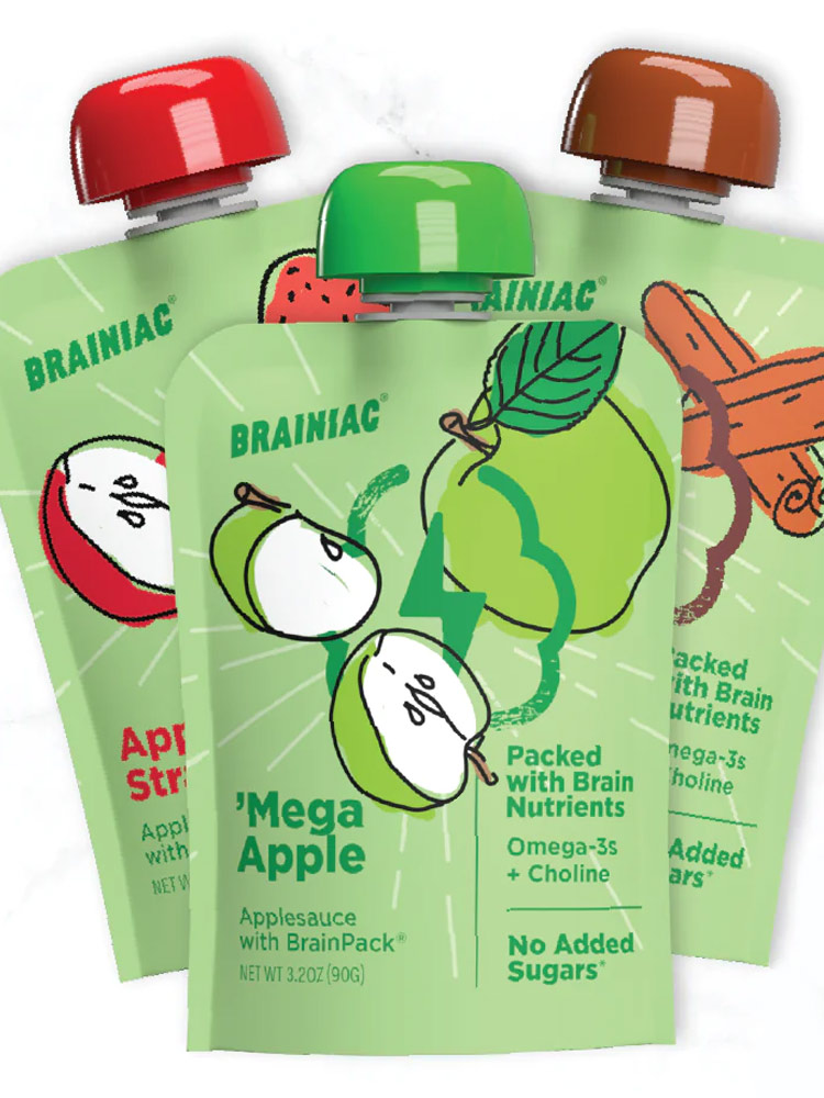 assorted braniac baby purees