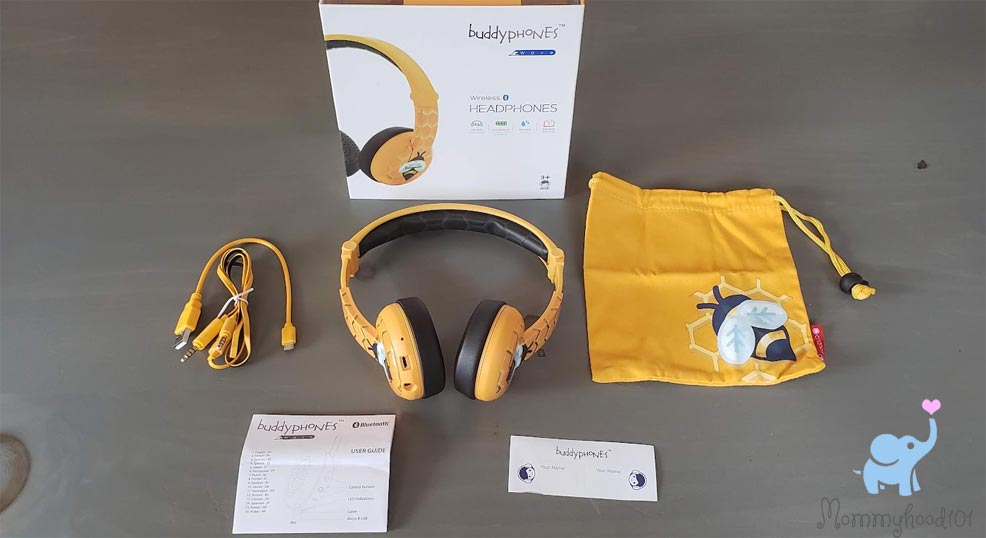 buddyphones unboxing opening WAVE waterproof wireless headphones