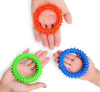 The Hedgehog Rings hedgehog spike rings