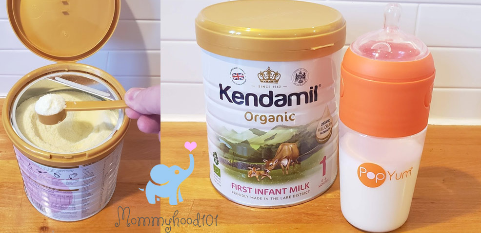 kendamil baby formula mixing preparation