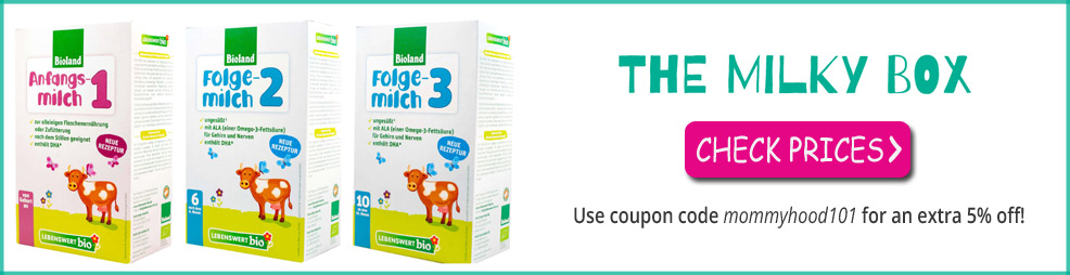 box of lebenswert baby formula