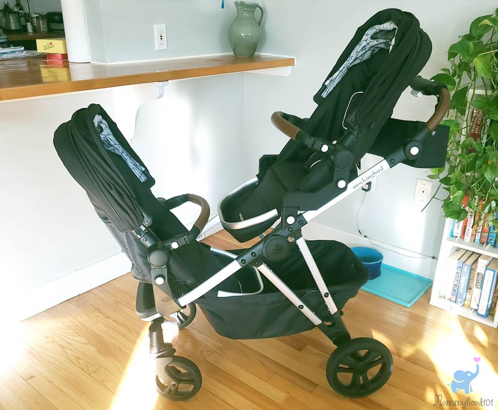 mockingbird 2.0 stroller toddler seat configurations