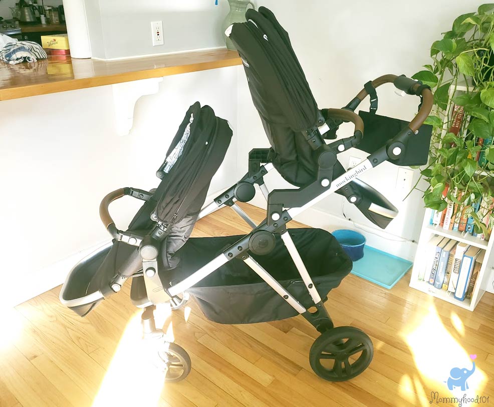 mockingbird 2.0 stroller toddler seat configurations