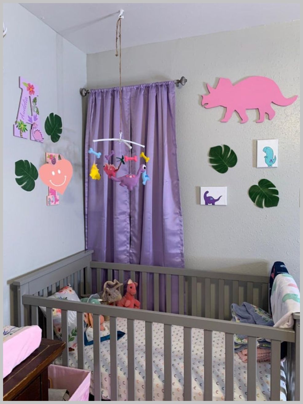 image 2/2. nursery animal theme