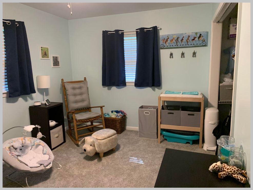 image 2/2. nursery animal theme