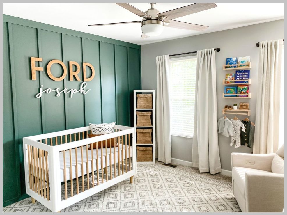 Image 1/2 modern nursery theme