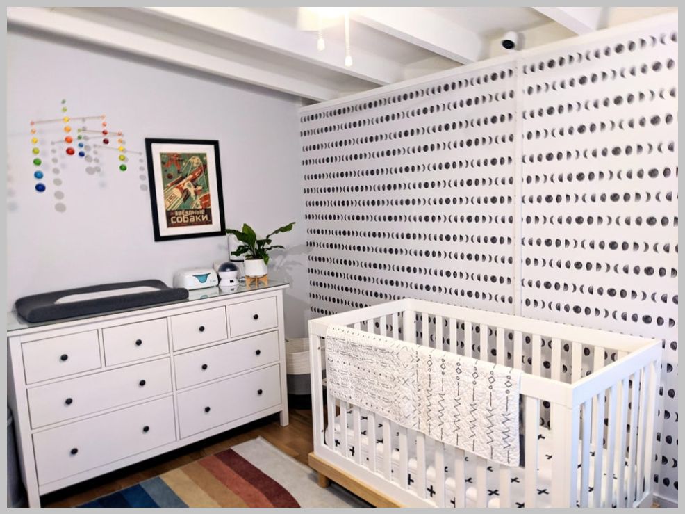 image 2/2. modern nursery theme