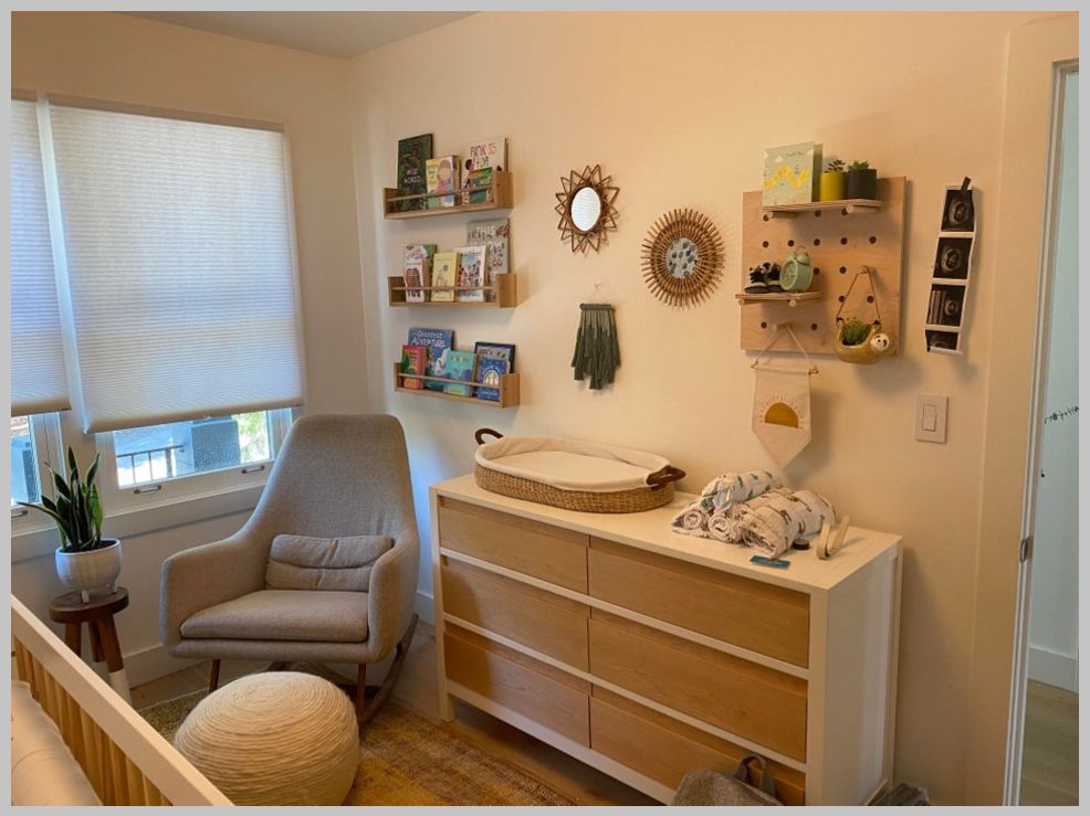 image 2/2. modern nursery theme