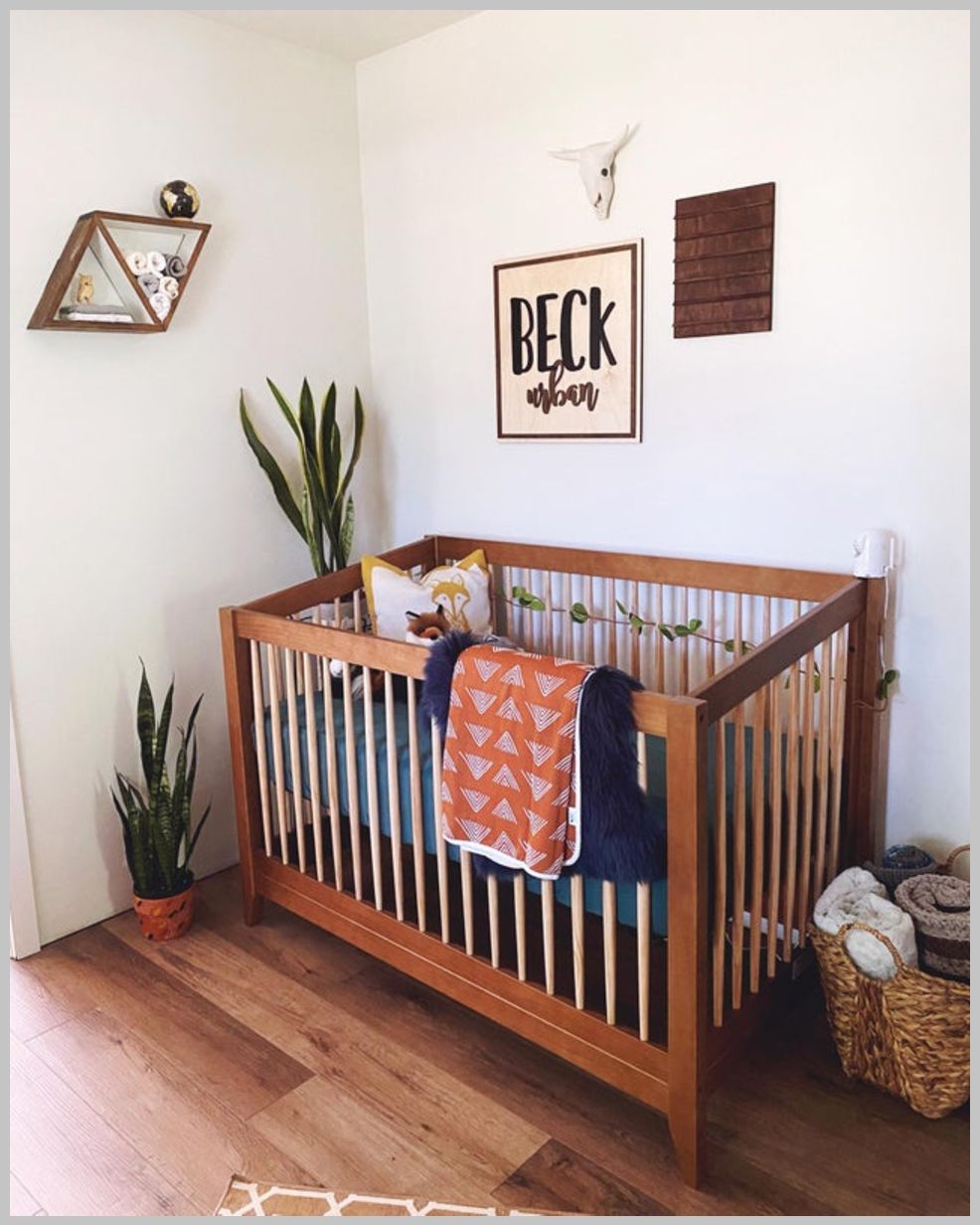image 2/2. nature nursery theme