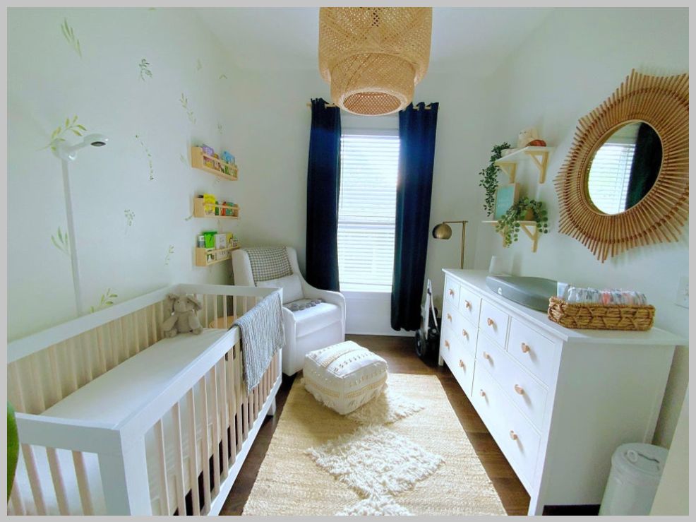 image 2/2. nature nursery theme