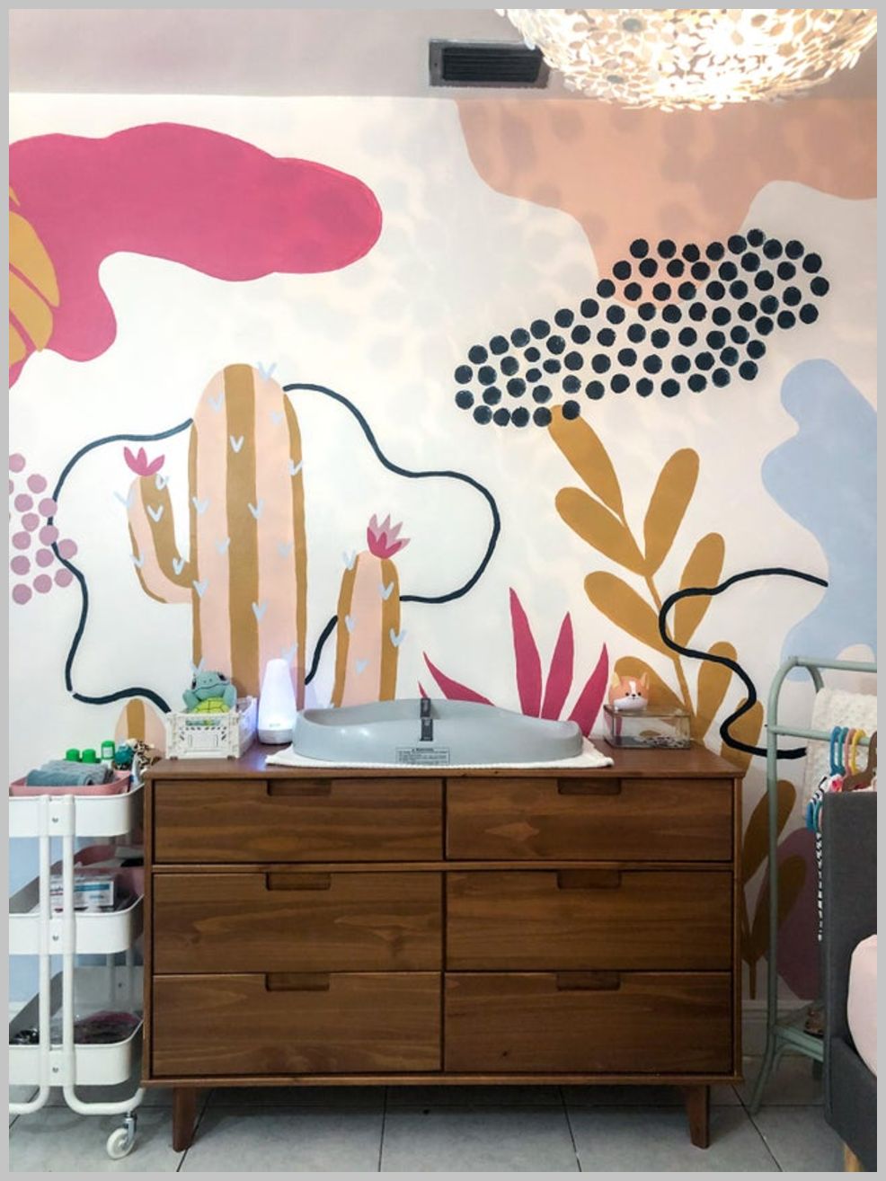 image 4/4. nature nursery theme
