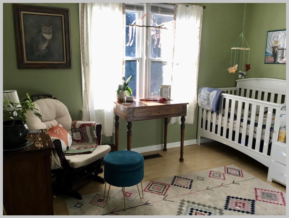Image 1/3 nature nursery theme