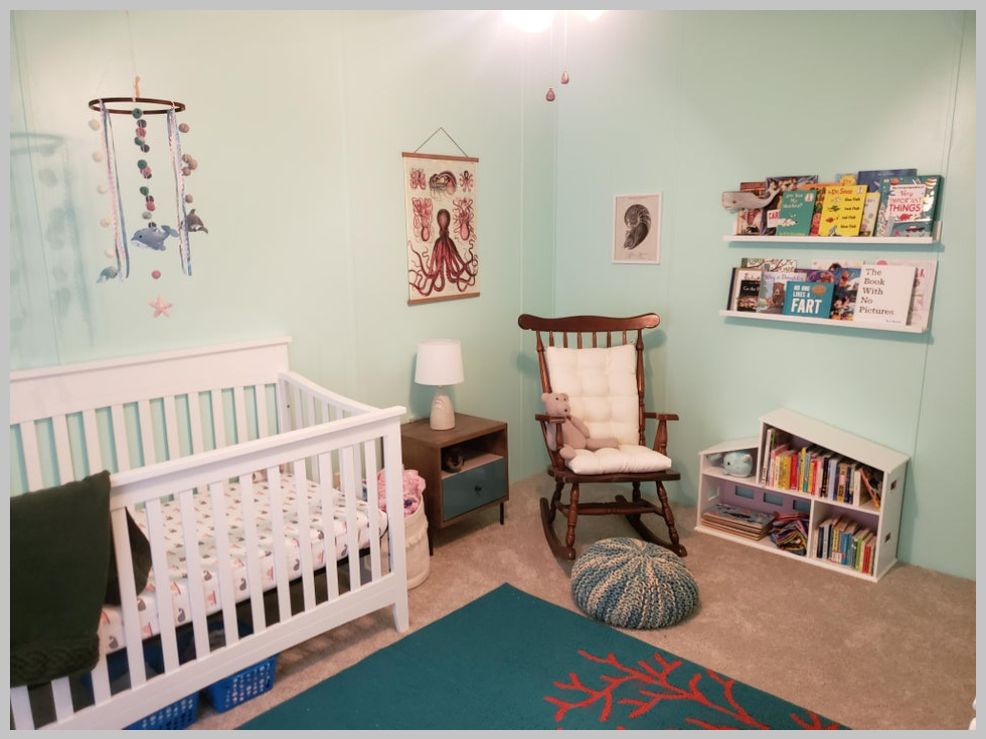 Image 1/2 ocean nursery theme