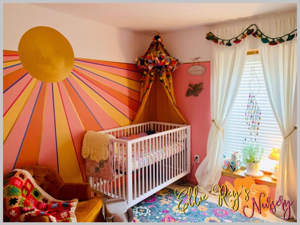 Image 1/2 retro nursery theme