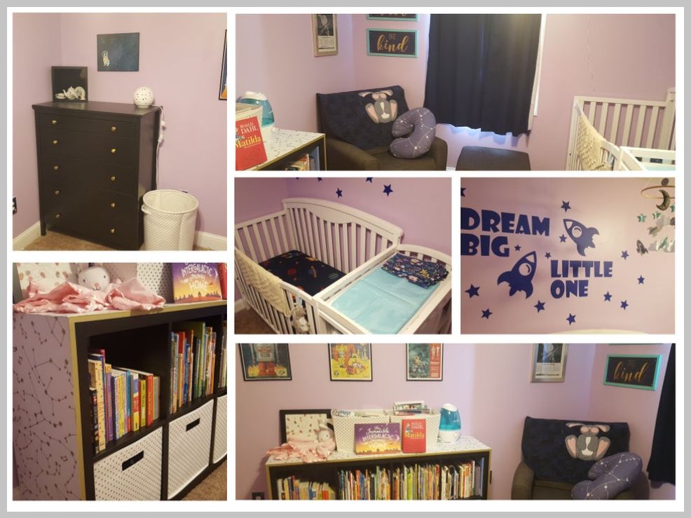 image 1/1. retro nursery theme