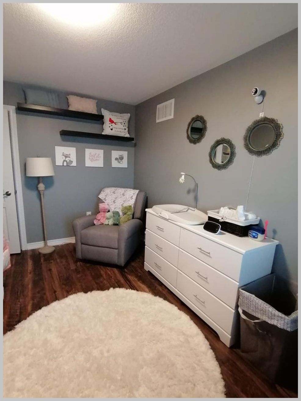 image 2/2. twins nursery theme