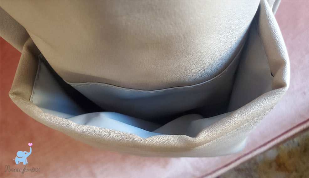 bottle pockets on the boxy deluxe diaper bag