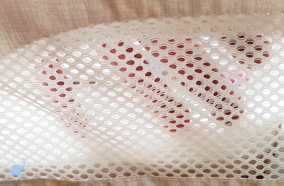 sweetli calm bassinet breathable mesh sides